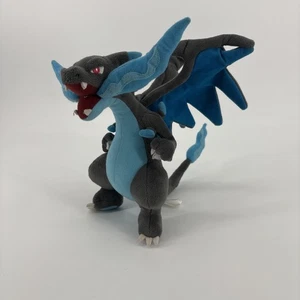 Peluche pupazzo giocattolo Mega Charizard X Pokemon Center 9". Autentico. Spedizione veloce! - Foto 1 di 9