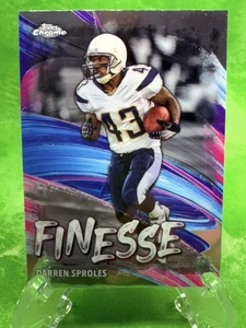 Darren Sproles - Finesse - 2024 Topps Chrome #F-13 San Deigo Chargers - Picture 1 of 11