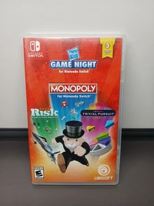 Hasbro Game Night Nintendo Switch Komplett Hülle Monopoly - Risiko - Trivial Pursuit! - Bild 1 von 4