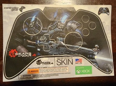 GEARS OF WAR 4 Xbox One Controller Decal Skin Wrap GOW NWOB sticker Super HTF - Image 1 of 2