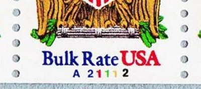 PNC7 US 2602 10c E & S A21112 Broken Yellow "1" Constant Plate Variety MNH F-VF - Image 1 of 2