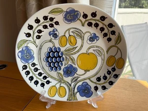 Large Oval Arabia Finland Paratiisi Serving Platter 29.5cm x 26.5cm Birger Kaip - Picture 1 of 5