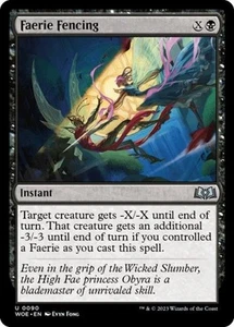 NM U - Faerie Fencing: Wilds of Eldraine - Picture 1 of 1