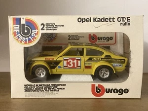 Opel kadett GT/E rally #31 1980 cod 0129 Burago HAT Scala 1:24 - Boxed- Rarità - Foto 1 di 4