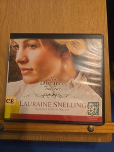 No Distance Too Far - Lauraine Snelling Audiobook 9 Disc Unabr (JJ) - Foto 1 di 2