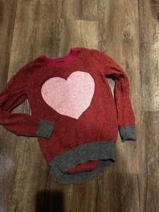 Valentine Sweater Sz 8 - Picture 1 of 2