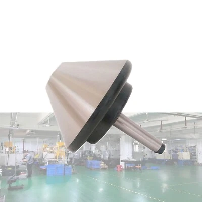 Torno giratorio de acero de aleación MT3 120 MM dedal nariz de toro Morse dedal cónico Foto 1 de 3