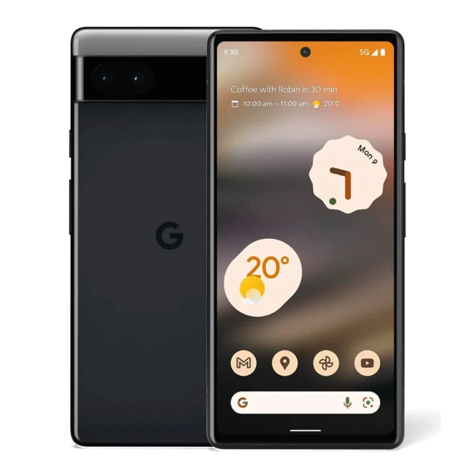 GOOGLE PIXEL 6A 6/128GB DUAL SIM NERO - Immagine 1 di 1