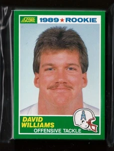 1989 Score RC #249 DAVID WILLIAMS ROOKIE Lot of (10) - Picture 1 of 1