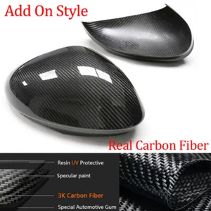 Add On For Alfa Romeo Giulia 2016-2022 Carbon Fiber Car Rearview Mirror Covers - Bild 1 von 18