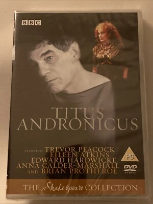 Titus Andronicus - BBC Shakespeare DVD - Trevor Peacock - Brand New Sealed - Image 1 of 2