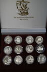 24 Silver Coins With Ships the Fascinating History of The Sea Pf 68211