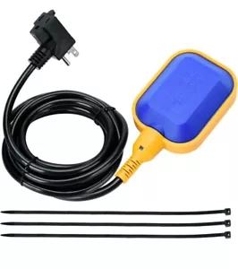 BRIIDEA -Switch for Sump Pump Tethered Float Switch for Water Tank with... - Picture 1 of 7