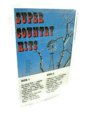 Super Country Hits Compilation Album TeeVee Records TAC-2038 Cassette (1981) - Image 1 of 2