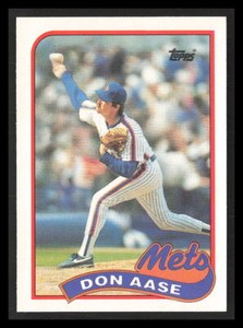 Don Aase 1989 Topps Traded #1T  New York Mets