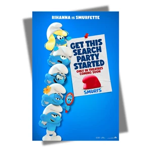 Smurfs (2025) Movie Poster - wall decor poster T912 - Picture 1 of 6