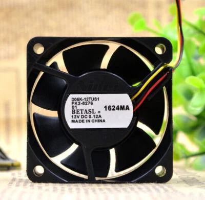 1PCS NEW NIDEC D06K-12TUS1 12V 0.12A 6CM 6025 cooling fan #LRR - Image 1 of 3