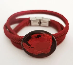 Pulsera hecha a mano con cristal de Murano - Imagen 1 de 2