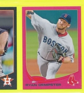 RED SOX RYAN DEMPSTER #45/50 MOTHERS DAY PINK 2013 #401 BOSTON - Picture 1 of 1