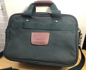 Ricardo Beverly Hills dunkelgrüne Kuriertasche Umhängetasche Reisetasche - 17" x 11" x 7" - Bild 1 von 13