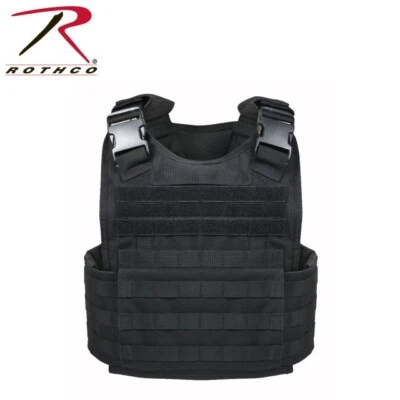 Rothco MOLLE Carrier Vest - Black - Image 1 of 2