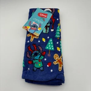 Disney Stitch Christmas Holiday Festive Kitchen Hand Towels, 2 Pack NEW - Picture 1 of 3