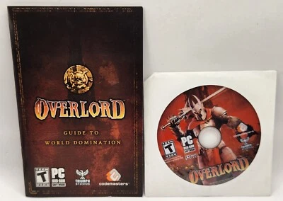 Overlord PC DVD Game Triumph Studios - Game Disc and Guide - Image 1 of 4
