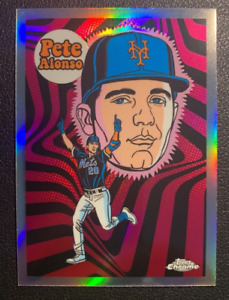 2023 Topps Chrome Ultraviolet All Stars #UV-8 Pete Alonso NY Mets Case Hit SSP