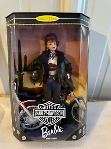 1998 Harley Davidson Cycle Barbie bambola capelli rossi da collezione 2a serie NUOVA IN SCATOLA - Foto 1 di 3