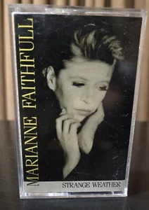 Marianne Faithfull "Strange Weather" 1987  Island Records Cassette - Picture 1 of 3
