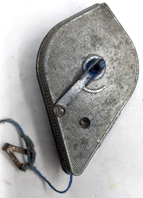 Vintage Strait-Line Chalk Line Reel & Plumb Bob Made in Ohio USA THE IRWIN CO. - Image 1 of 4