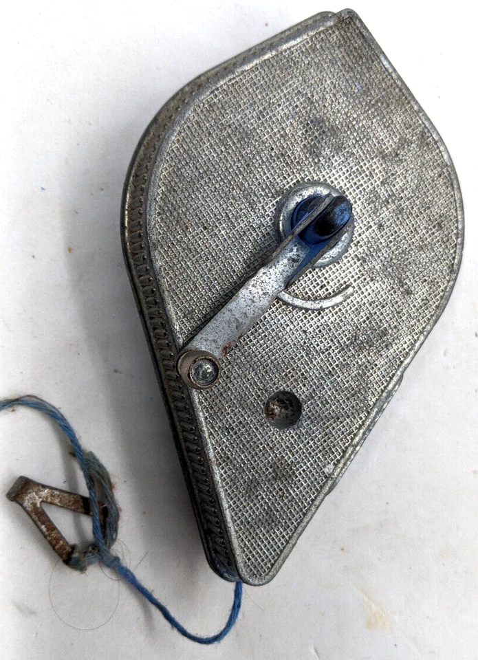 Vintage Strait-Line Chalk Line Reel & Plumb Bob Made in Ohio USA THE IRWIN CO. - Image 1 of 4