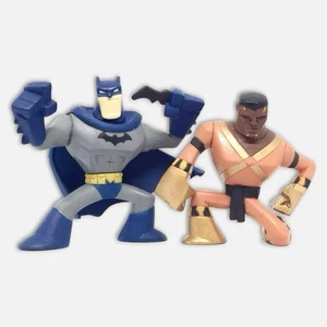 Batman The Animated Series 2012 Mini Action Figure DC Comics Toy Statue Rare Set - Picture 1 of 8