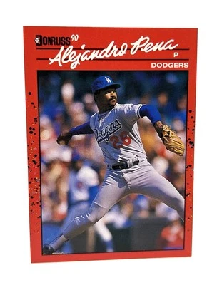 Alejandro Pena #664 Los Angeles Dodgers 1990 Donruss - Image 1 of 2