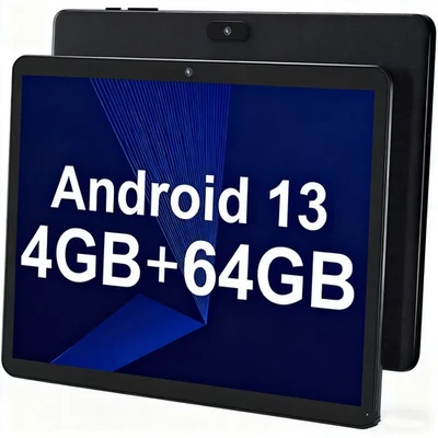 2025 Newest Android 13 Tablet 64GB ROM 10inch WiFi 7000mAh Dual Camera - Image 1 of 4