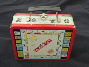 1998 Hasbro MONOPOLY Metal Lunch Box - Picture 1 of 6