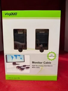 VogDuo® VGA Monitor , Black - Afbeelding 1 van 2