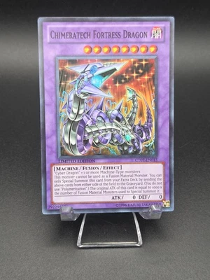 Chimeratech Fortress Dragon CT07-EN013 YuGiOh Collectible Tins 2010 Super Rare - Image 1 of 2