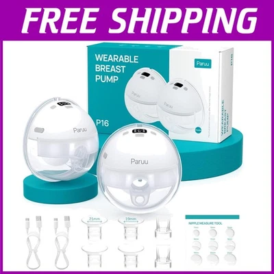 Wearable Electric Breast Pump - 4 Modes, 12 Levels - Image 1 of 4