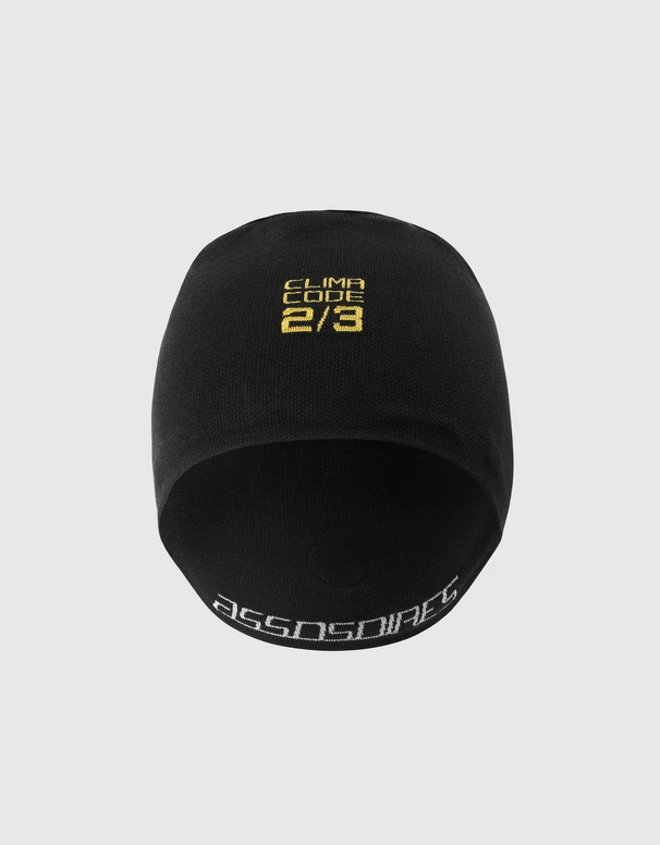 Cappello Assos Primavera Autunno Berretto Sottocasco Nero - Immagine 1 di 3