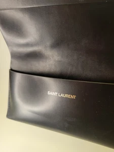 Custodia per occhiali Saint Laurent nera - Foto 1 di 7
