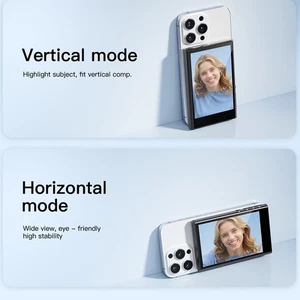 Projecteur T��l��phone Magn��tique Sans Fil pour Superbe Selfies 1080P et Vid��o - Photo 1 sur 18