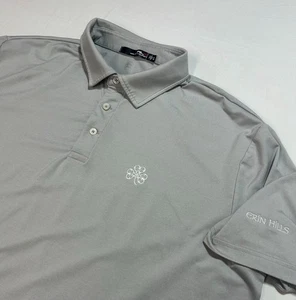 Ralph Lauren RLX  Golf Polo | Erin Hills | Mens XL Gray | Solid - Picture 1 of 7