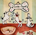ACEO Jack Russell Terrier Art Mini Print 2.5 x 3.5 Trading Card by Artist KSams
