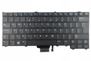 NEW Genuine Keyboard UK for Dell Latitude E7240 E7440 4380Y / 04380Y - Zdjęcie 1 z 10