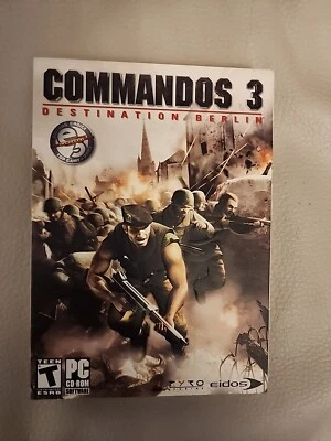 Commandos 3: Destination Berlin (PC, 2003) Brand New Sealed - Image 1 of 4