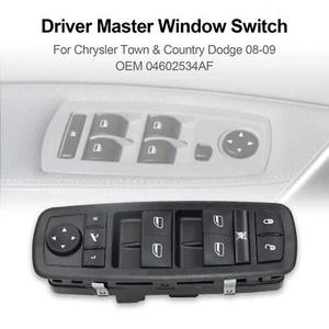 Driver Master Window Switch For Chrysler Town & Country Dodge 08-09 04602534AF Z - Picture 1 of 8
