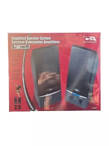 Cyber Acoustics Amplified Speaker System CA-22 - Picture 1 of 5