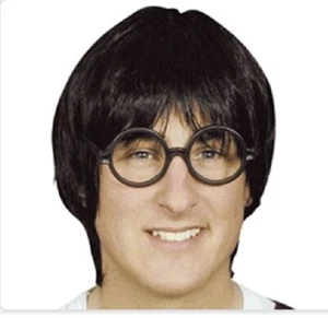 Harry Potter Wig W Glasses. Young/Early Years, Perfect For Halloween Or Party - Picture 1 of 1
