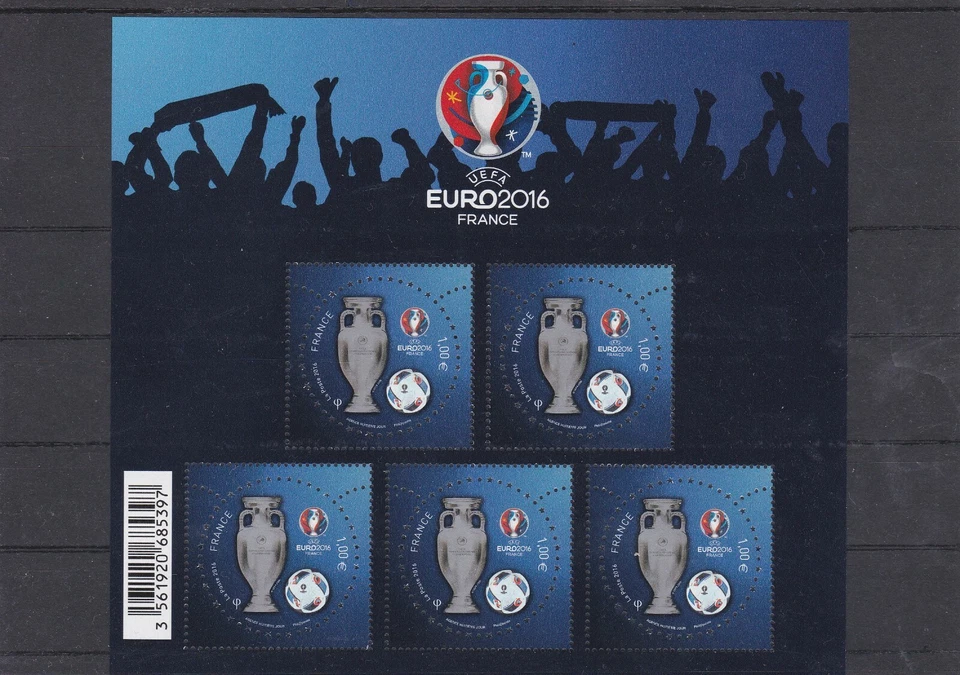 France 2016 Football UEFA EURO 2016 BF New ** YT 137 - Image 1 of 1
